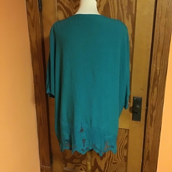 Vintage lace embroidered kimono - Picture 11 of 11